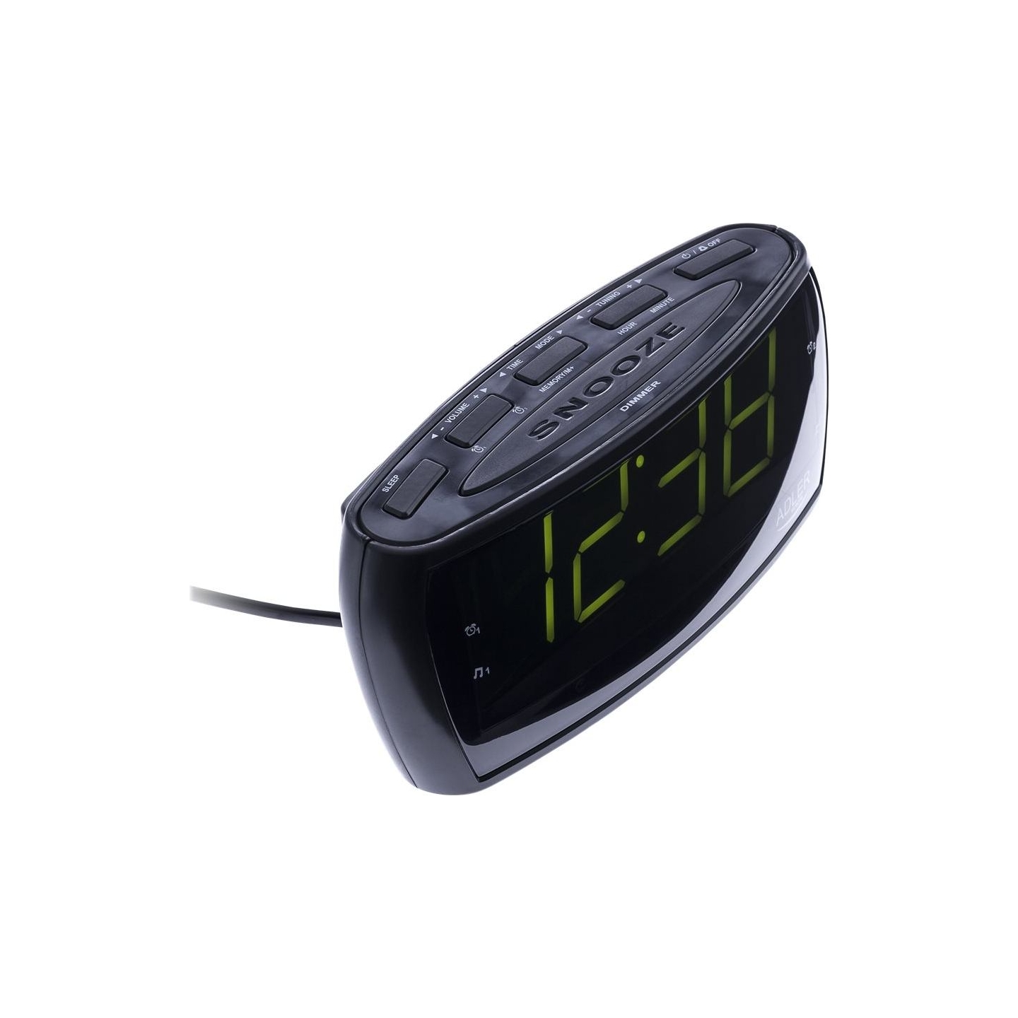 Adler | Alarmclock Radio | AD 1121 | Alarm function | Black