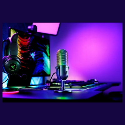 Razer Microphone RZ19-05060100-R3M1 / Seiren V3 Chroma Black / RZ19-05060100-R3M1