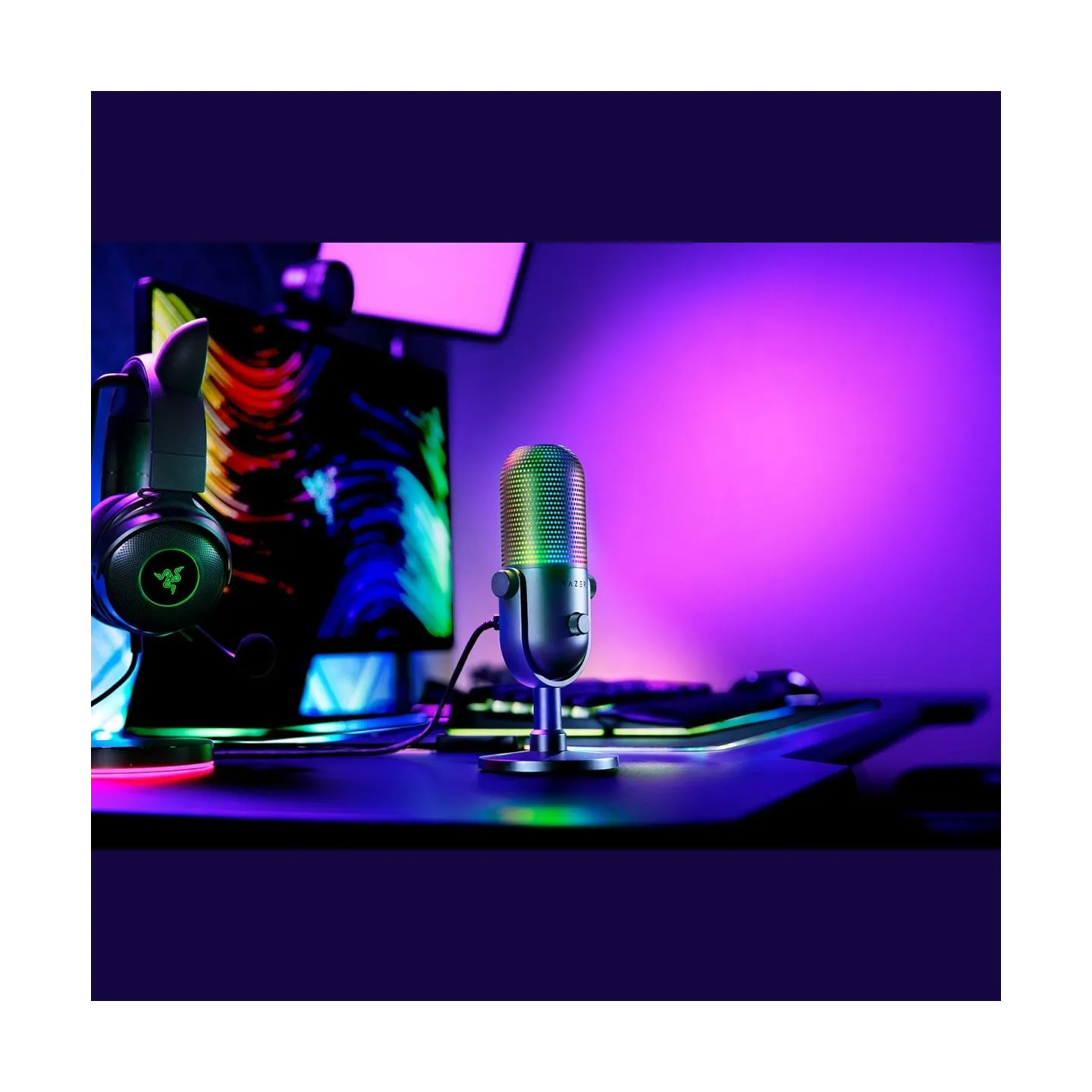 Razer Microphone RZ19-05060100-R3M1 / Seiren V3 Chroma Black / RZ19-05060100-R3M1