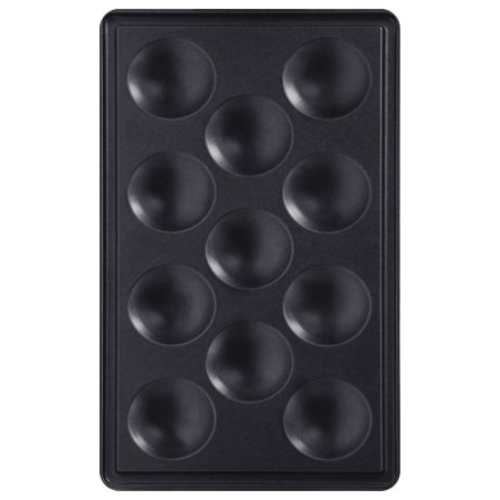 Tefal Mini snack plates XA801212 | TEFAL | Mini snack plates | XA801212 | Black