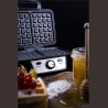 Camry | Waffle Maker | CR 3046 | 1600 W | Number of pastry 2 | Belgium | Black/Stainless Steel