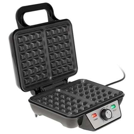Camry | Waffle Maker | CR 3046 | 1600 W | Number of pastry 2 | Belgium | Black/Stainless Steel
