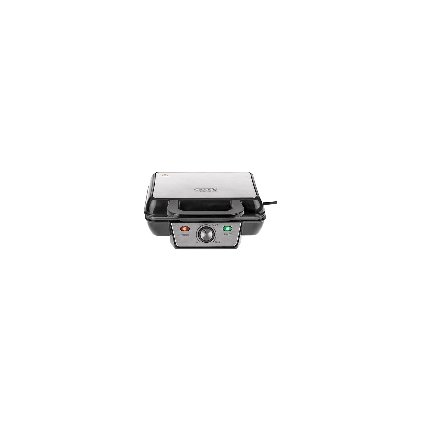 Camry | Waffle Maker | CR 3046 | 1600 W | Number of pastry 2 | Belgium | Black/Stainless Steel