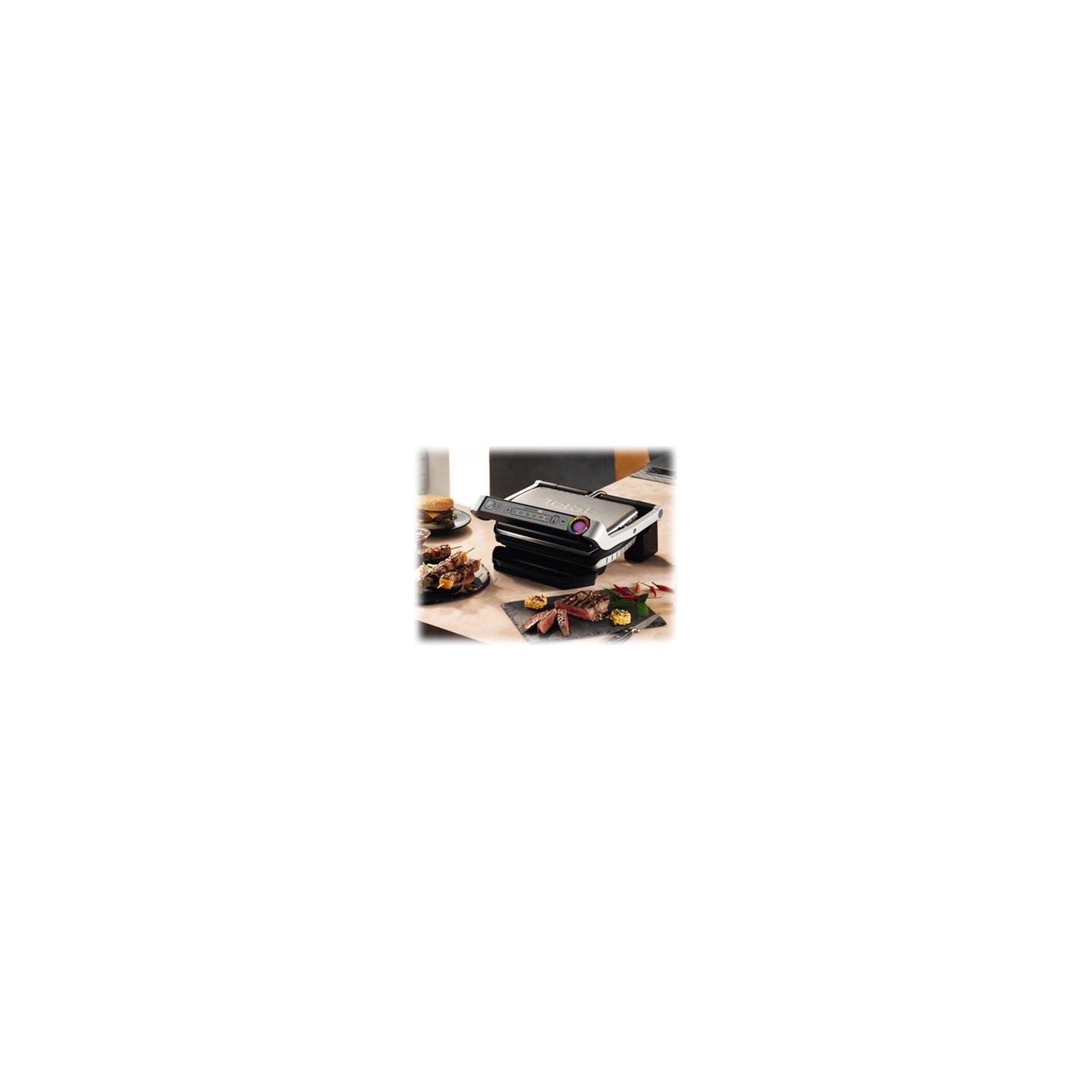 Tefal | OptiGrill+ | GC712834 | Contact grill | 2000 W | Black