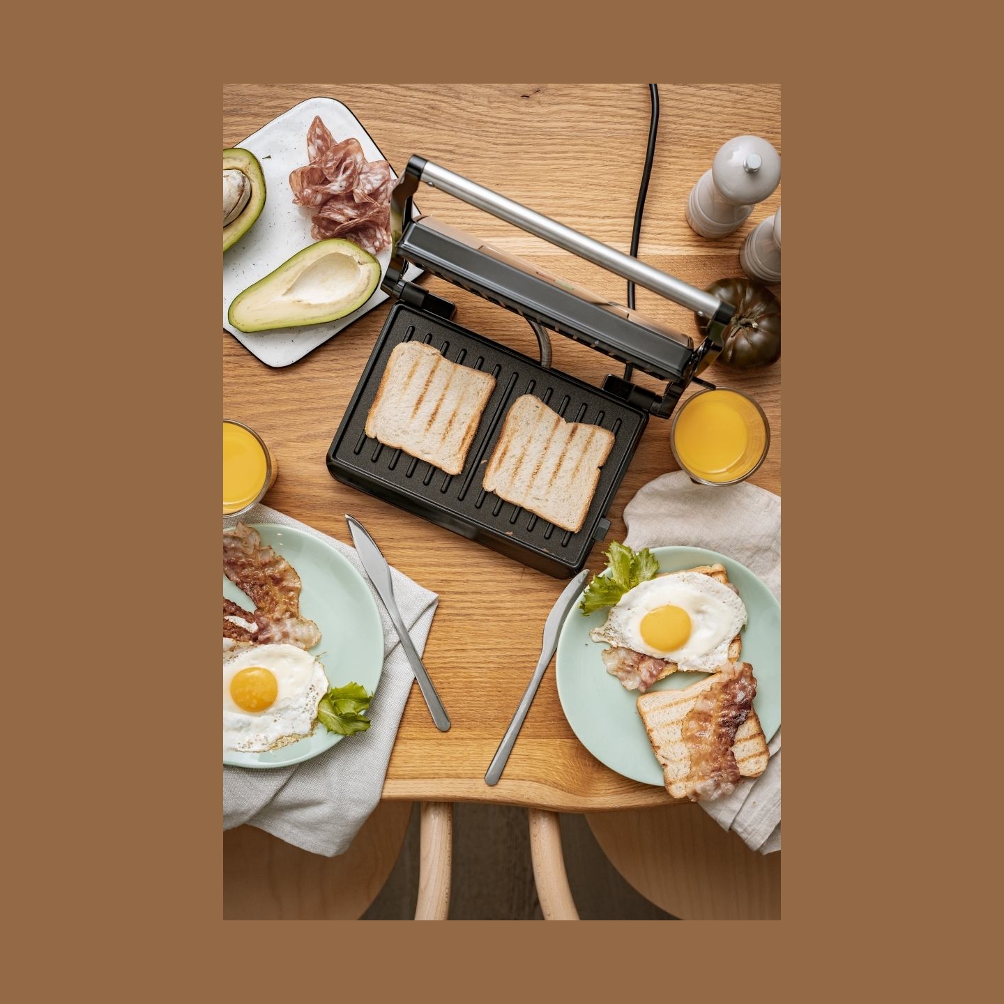Adler | Electric Grill | AD 3052 | Table | 1200 W | Stainless steel