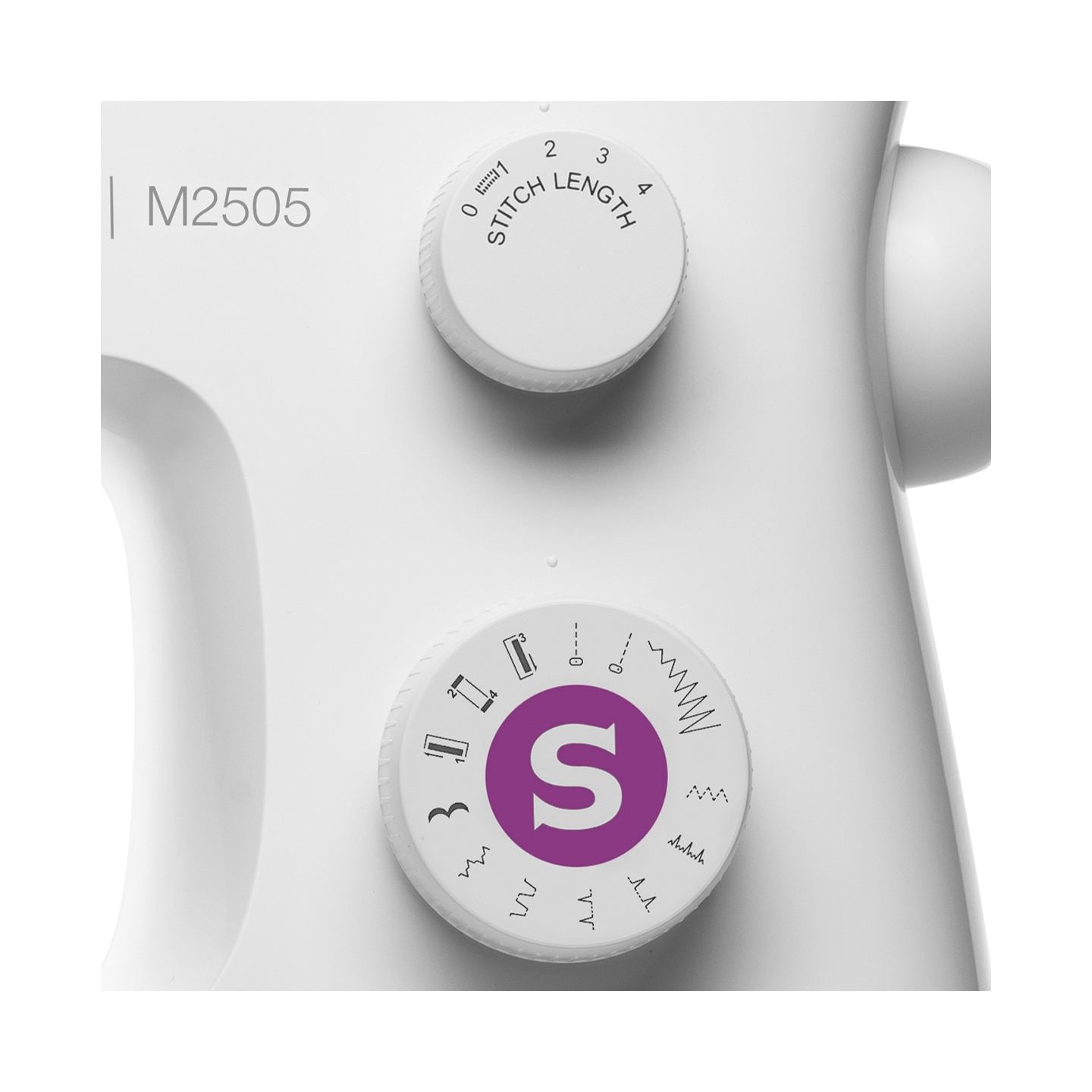 Singer | Sewing Machine | M2505 | Number of stitches 10 | White