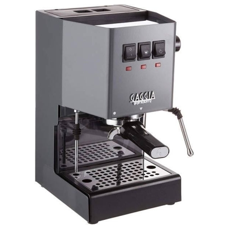Gaggia | Coffee Maker | RI9481/16 Classic E24 | Pump pressure 15 bar | Built-in milk frother | Semi-automatic | Industrial Grey
