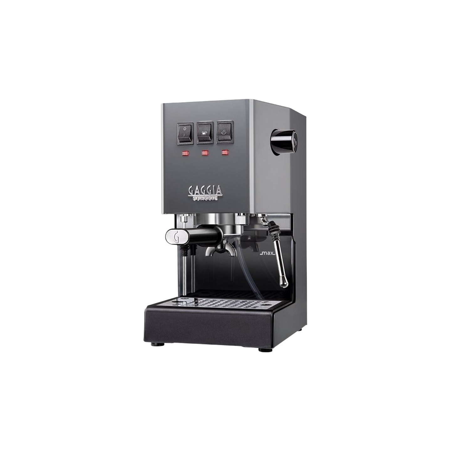 Gaggia | Coffee Maker | RI9481/16 Classic E24 | Pump pressure 15 bar | Built-in milk frother | Semi-automatic | Industrial Grey