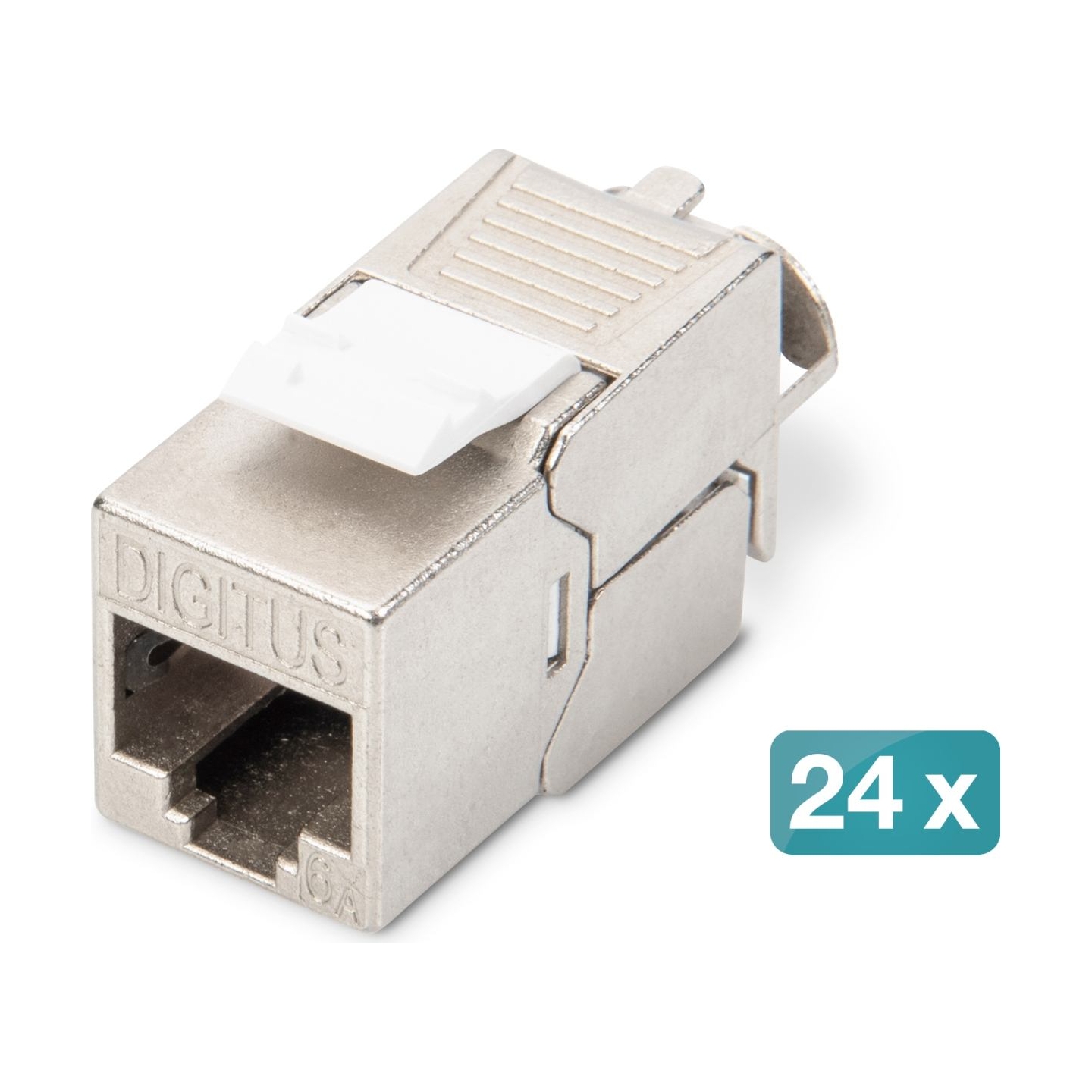 Digitus | Keystone Module | CAT 6A | 14.5 x 34.5 x 21.0 mm