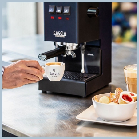 Gaggia Coffee Maker | RI9481/15 Classic E24 | Pump pressure 15 bar | Built-in milk frother | Semi-automatic | Classic Blue