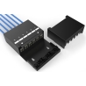 Digitus Consolidation point box, 6-port Keystone modules with intelligent cable manager | DN-93708-6