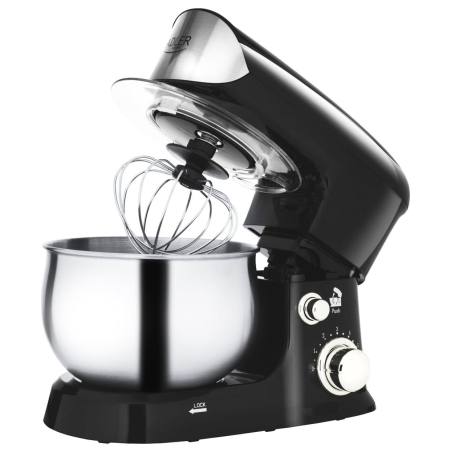 Adler | Planetary Food Processor | AD 4226b | 1200 W | Number of speeds 6 | Bowl capacity 3.5 L | Black