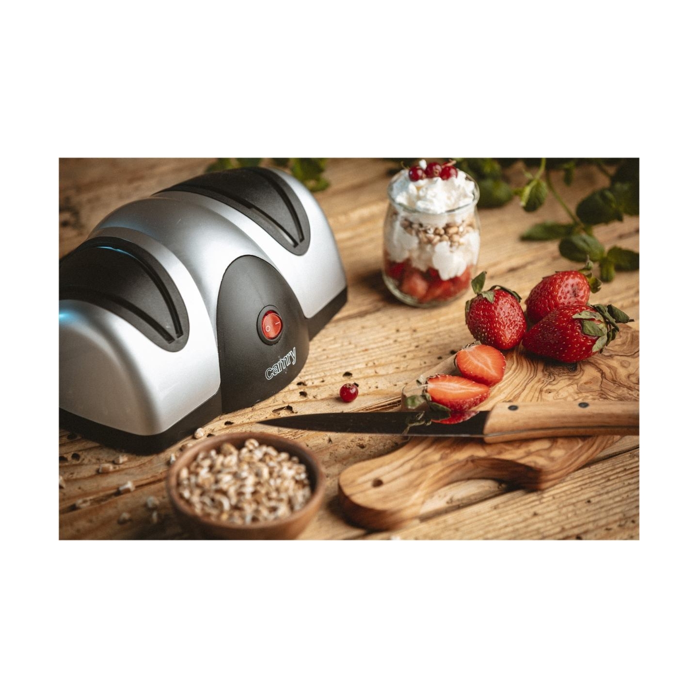 Camry | Knife sharpener | CR 4469 | Electric | Black/Silver | 60 W | 2