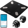Adler | Smart Bathroom Scale | AD 8186b | Maximum weight (capacity) 180 kg | Accuracy 100 g | Body Mass Index (BMI) measuring | 