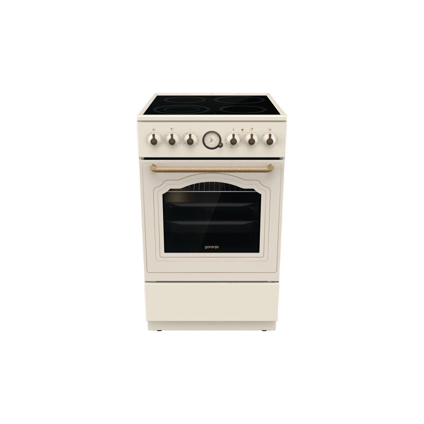 Gorenje | Cooker | GECS5B70CLI | Hob type Vitroceramic | Oven type Electric | Beige | Width 50 cm | Depth 59.4 cm | 70 L