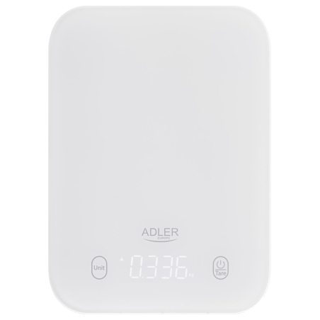 Adler Kitchen Scale | AD 3181w | Graduation 1 g | Display type LED | White