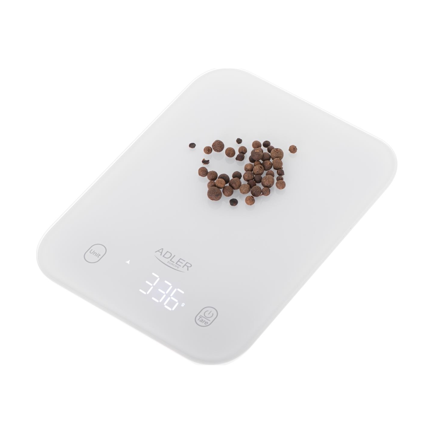Adler Kitchen Scale | AD 3181w | Graduation 1 g | Display type LED | White