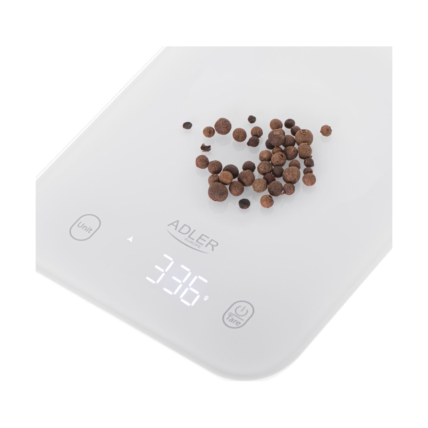 Adler Kitchen Scale | AD 3181w | Graduation 1 g | Display type LED | White