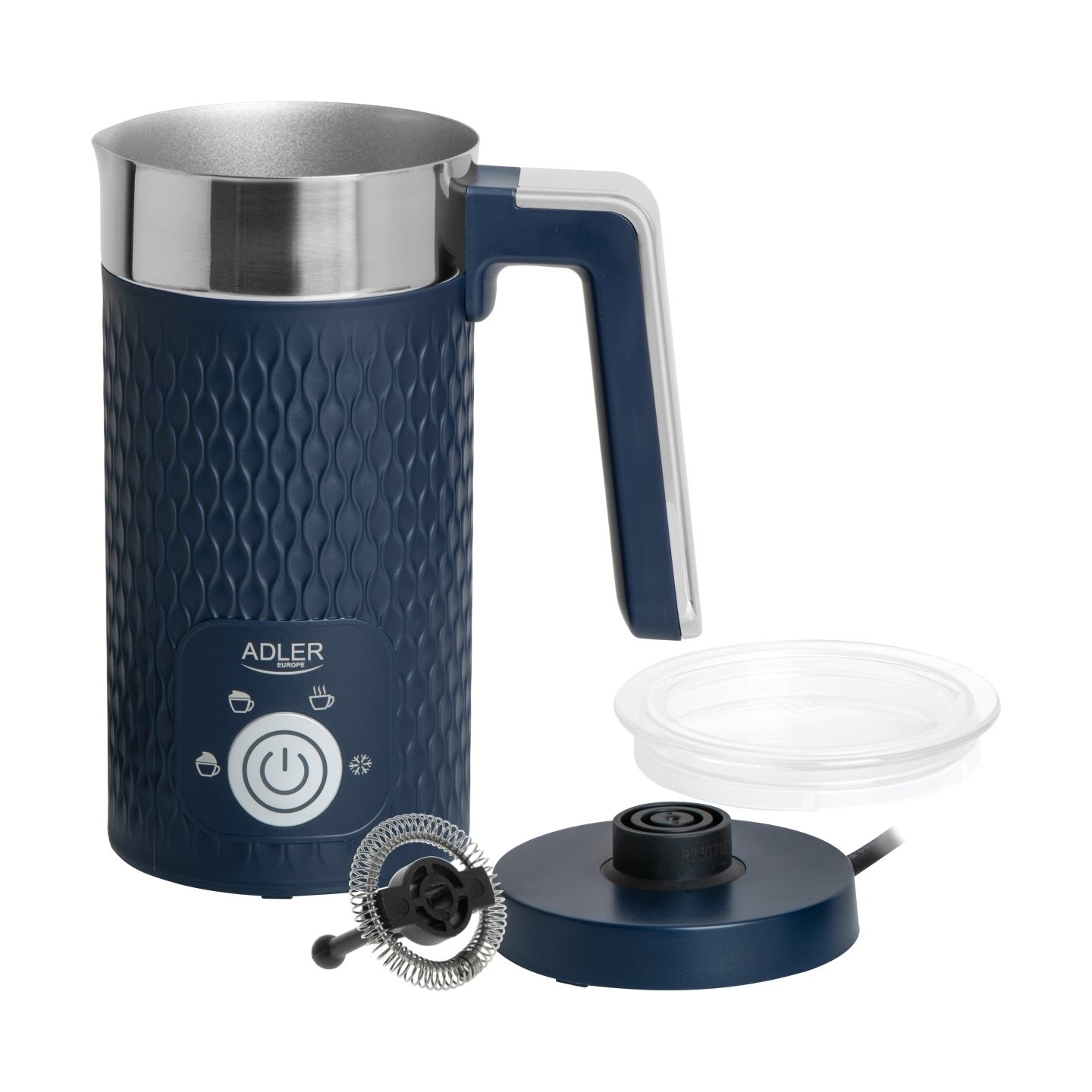 Adler | Milk frother | AD 4494 | 500 W | Milk frother | Dark Blue