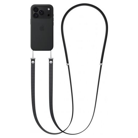 Apple Crossbody Strap Black
