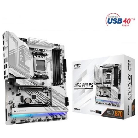 Asrock Motherboard X870 PRO RS AM5 4DDR5 M.2 ATX