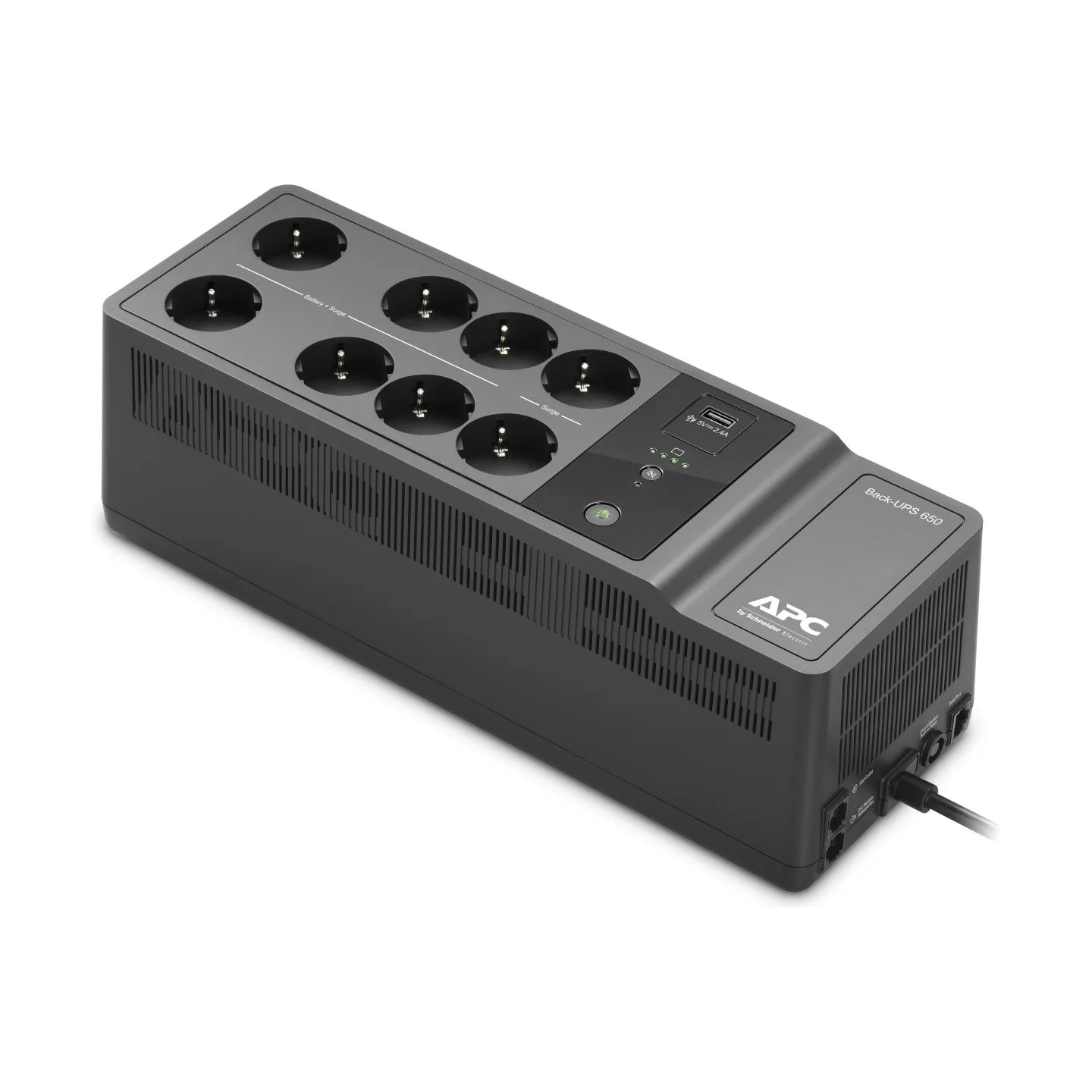 APC Back-UPS 650VA, 230V, 1 USB charging port / BE650G2-GR