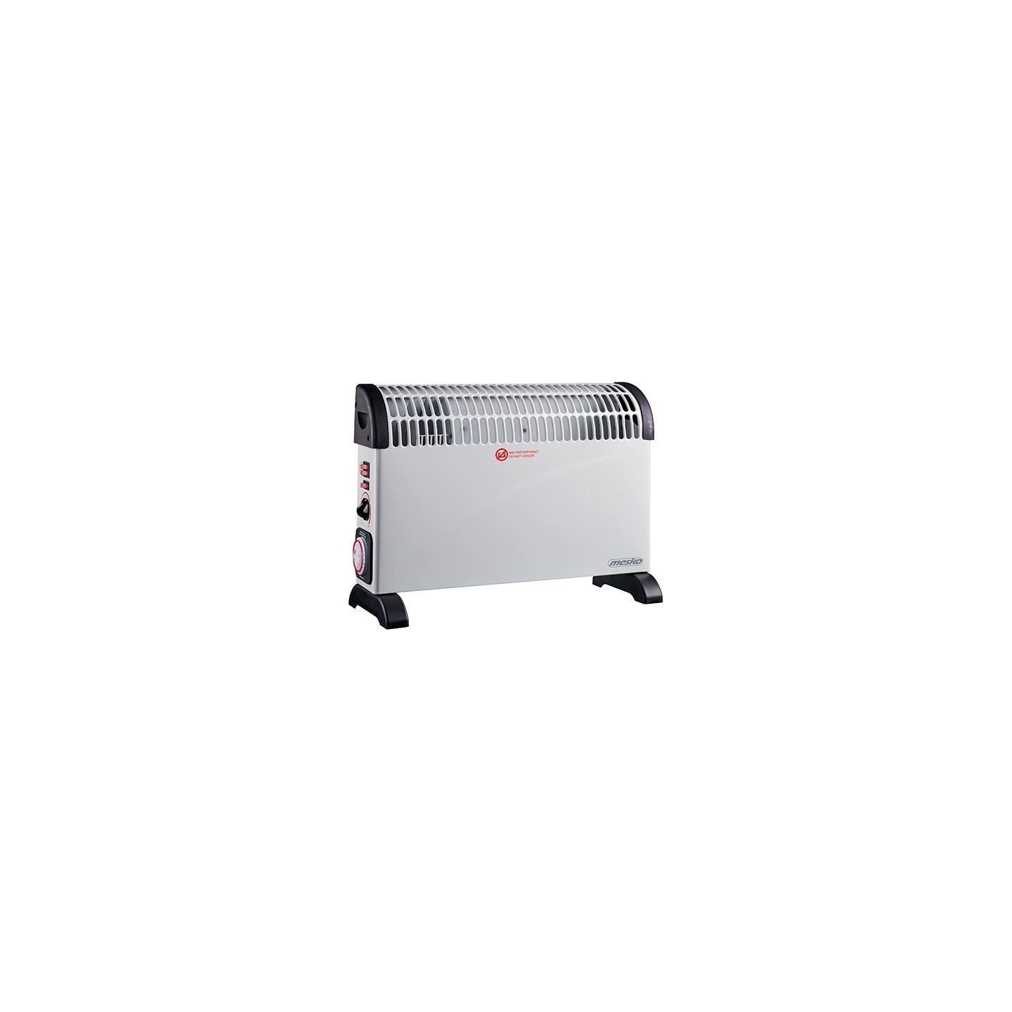 Mesko | Convector Heater with Timer and Turbo Fan | MS 7741w | Convection Heater | 2000 W | Number of power levels 3 | White