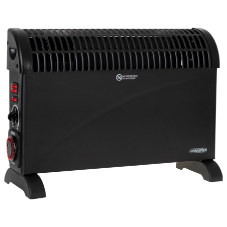 Mesko | Convector Heater with Timer and Turbo Fan | MS 7741b | Convection Heater | 2000 W | Number of power levels 3 | Black