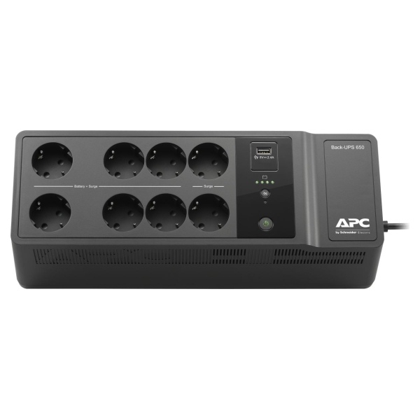 APC Back-UPS 650VA, 230V, 1 USB charging port / BE650G2-GR