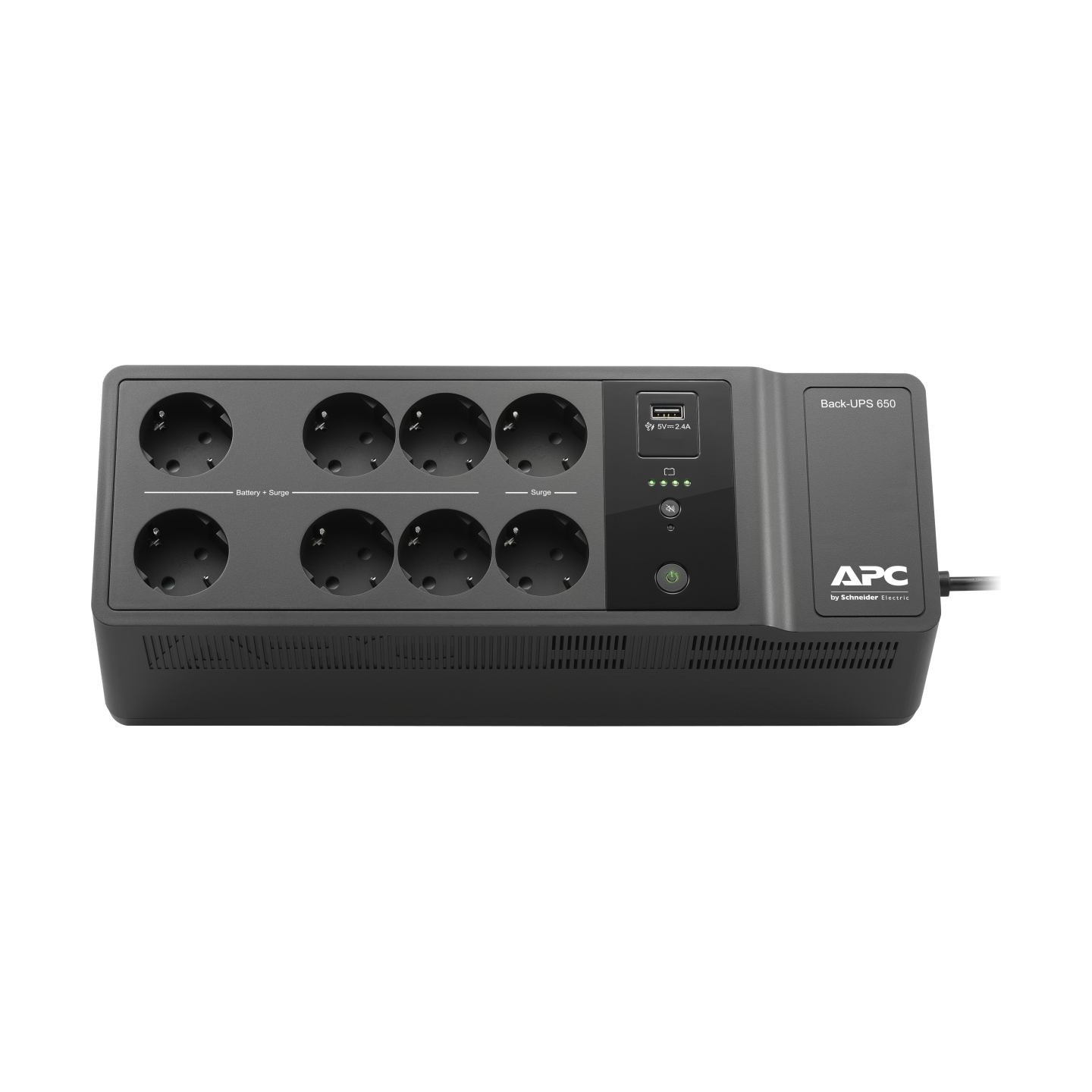 APC Back-UPS 650VA, 230V, 1 USB charging port / BE650G2-GR