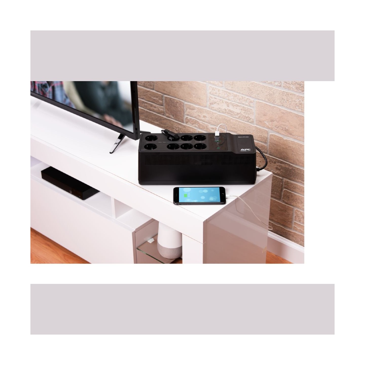 APC Back-UPS 650VA, 230V, 1 USB charging port / BE650G2-GR