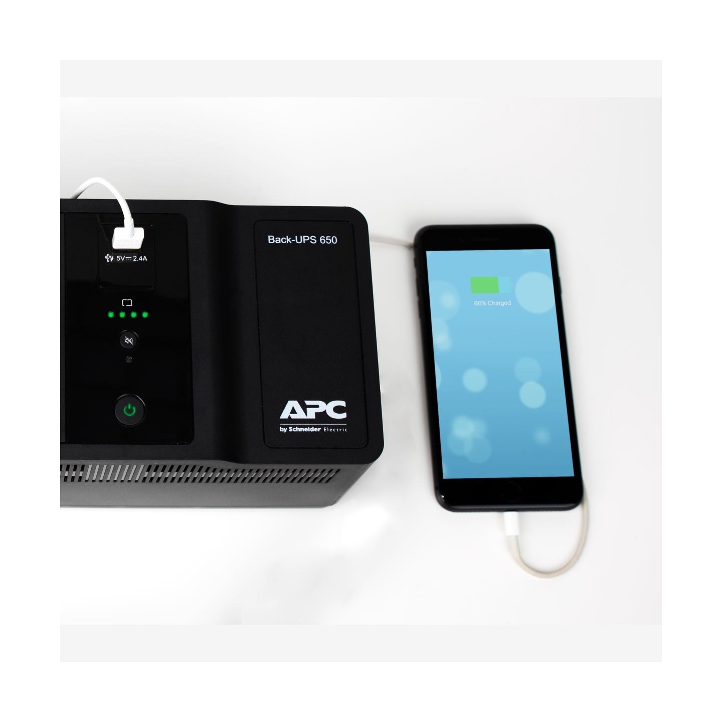APC Back-UPS 650VA, 230V, 1 USB charging port / BE650G2-GR