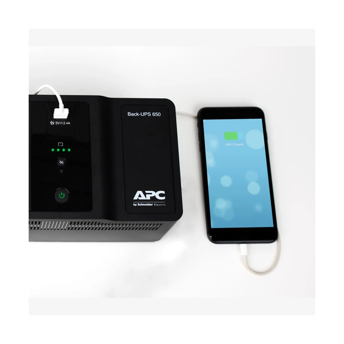 APC Back-UPS 650VA, 230V, 1 USB charging port / BE650G2-GR