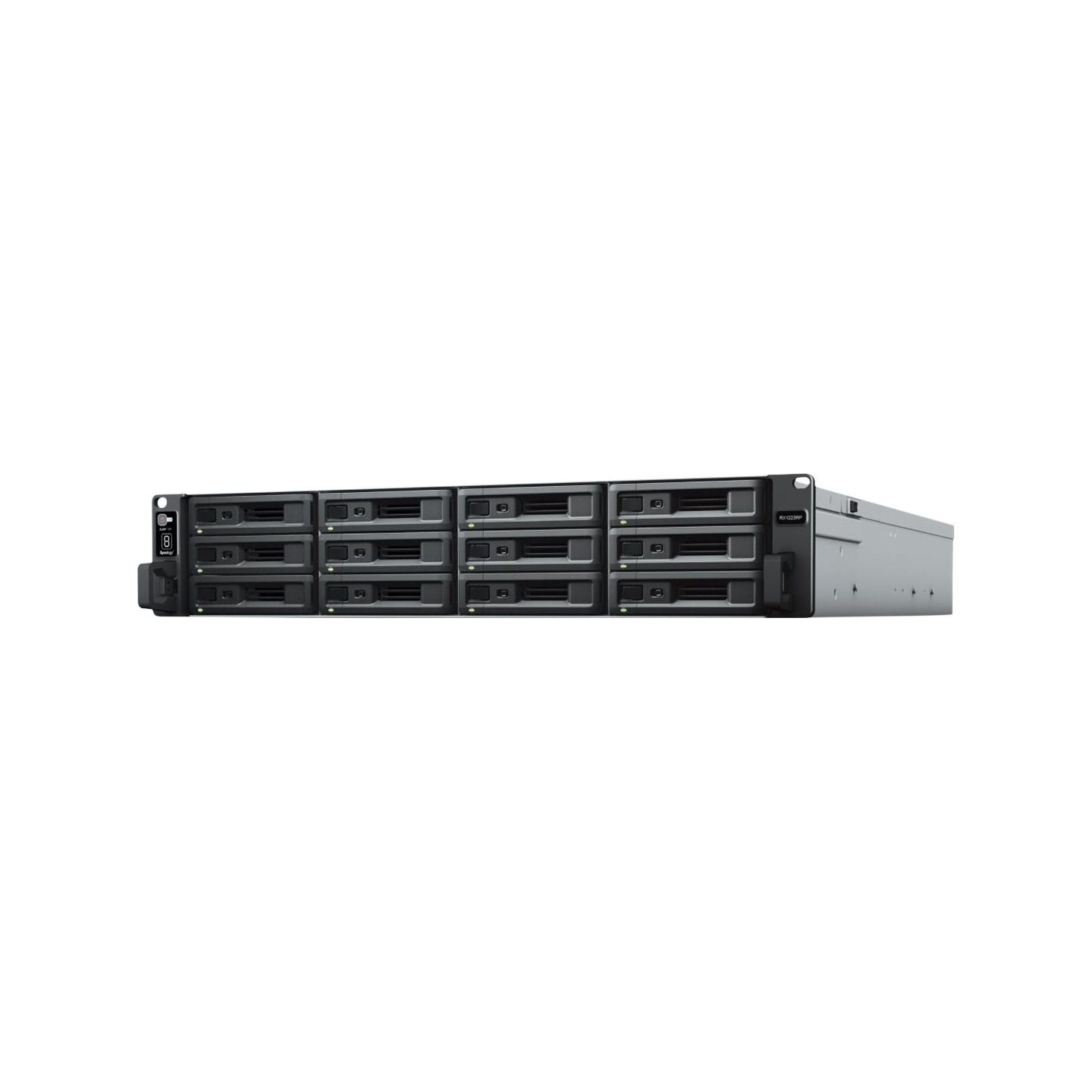 Synology 12-bay capacity expansion units 12x3.5" Hot-Swap | RX1223RP | 2 | 100V to 240V AC | Black