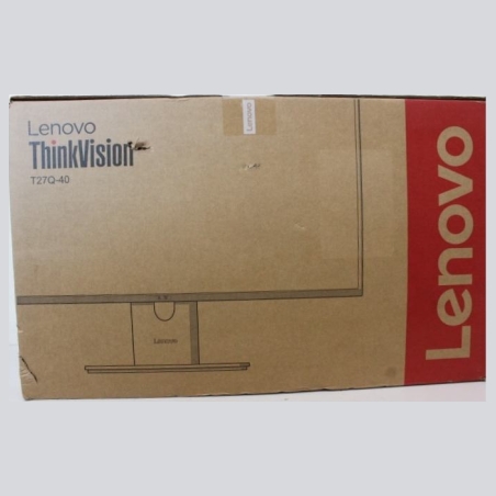 Lenovo ThinkVision T27Q-40 27 2560x1440/HDMI/3Y Warranty |  Lenovo | T27Q-40 | 27 " | IPS | 16:9 | 120 Hz | 6 ms | 2560 x 1440 p
