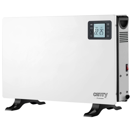 Camry | Convection Fan Heater with Remote Control | CR 7739 | Convection Heater | 2000 W | Number of power levels 3 | White