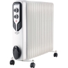 Adler | Oil-Filled Radiator | AD 7819 | Oil Filled Radiator | 2500 W | Number of power levels 3 | White