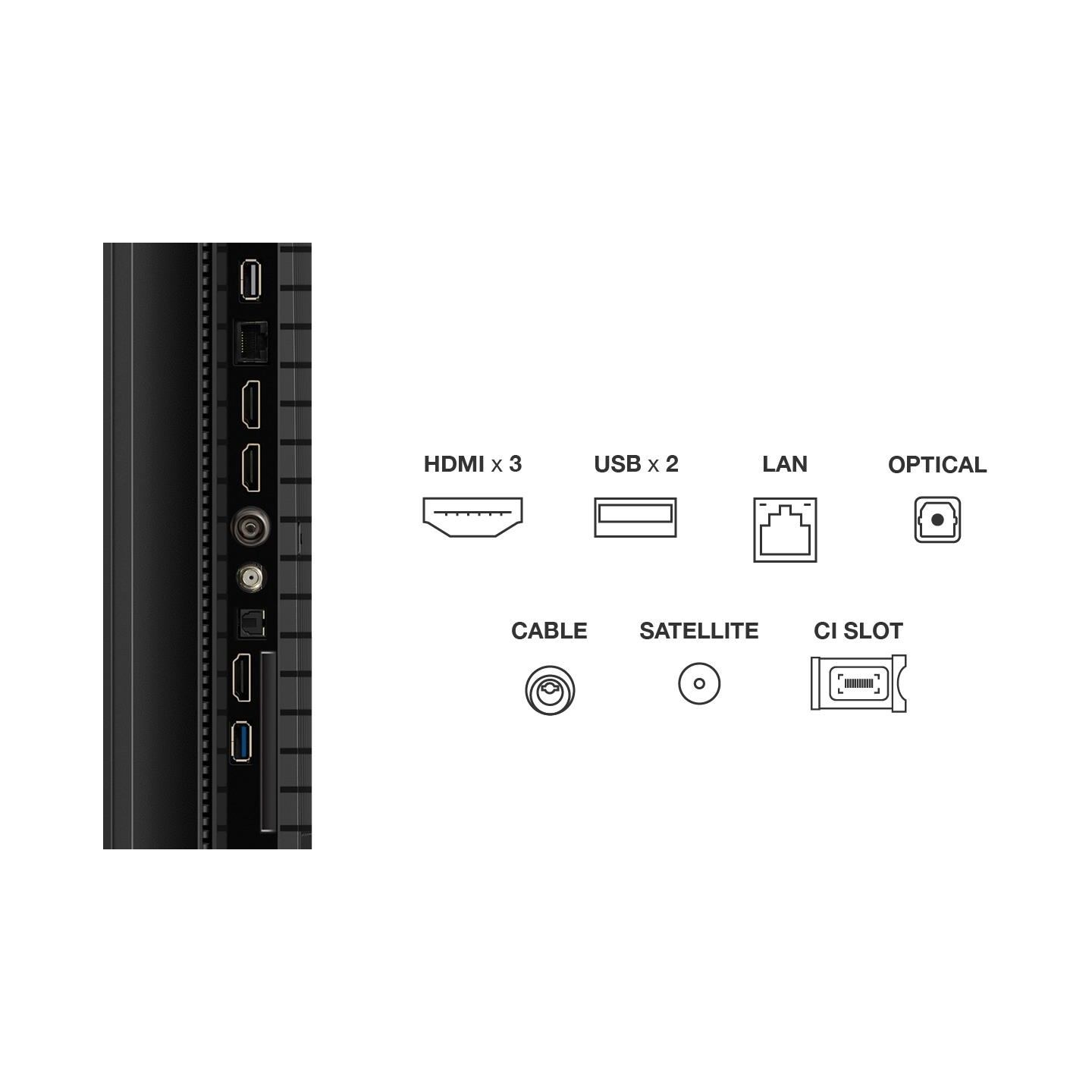 TCL 75-inch LED TV 75P7K