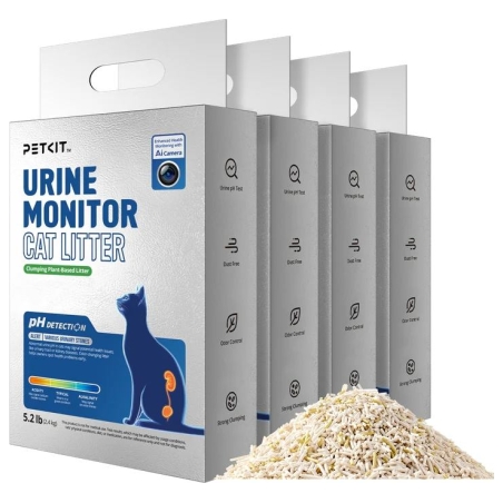 Petkit Urine Monitor Cat Litter, 4 bags