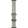 Apple 49mm Translucent Grey Ocean Band - Black Titanium Finish | Apple