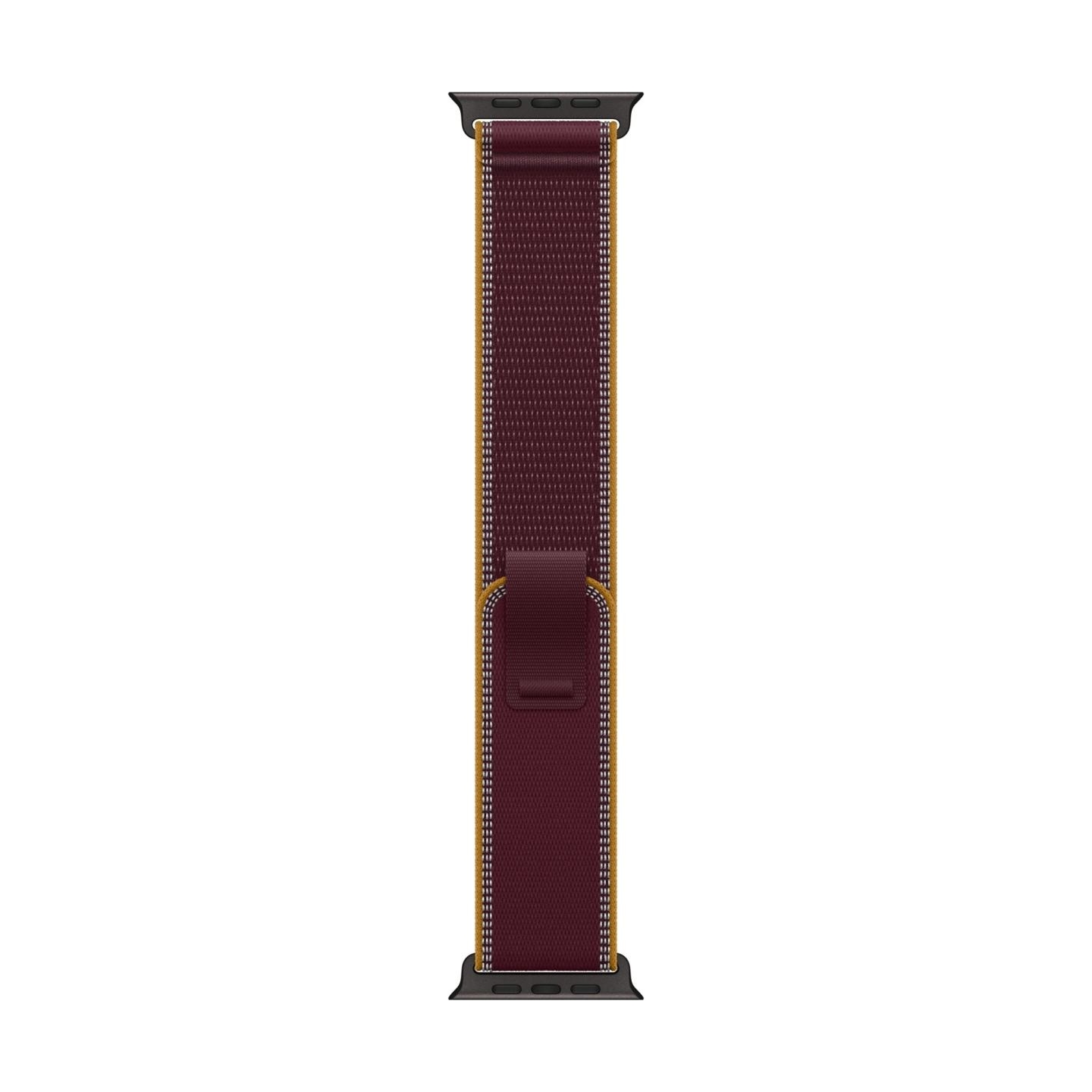 Apple 49mm Burgundy Trail Loop - S/M - Black Titanium Finish