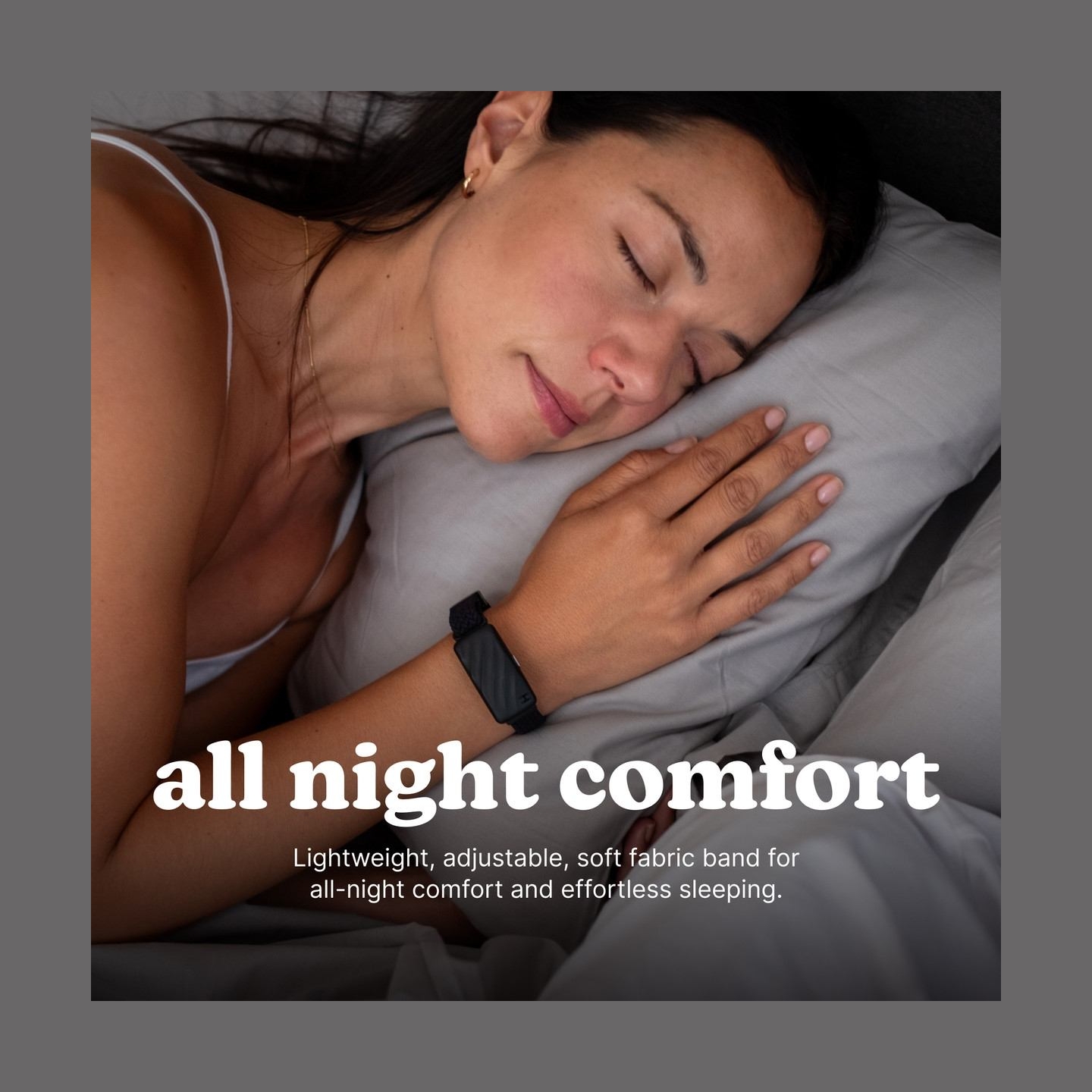 Homedics SS-WB100BK-WW WakeBand, Your Silent Alarm, Black
