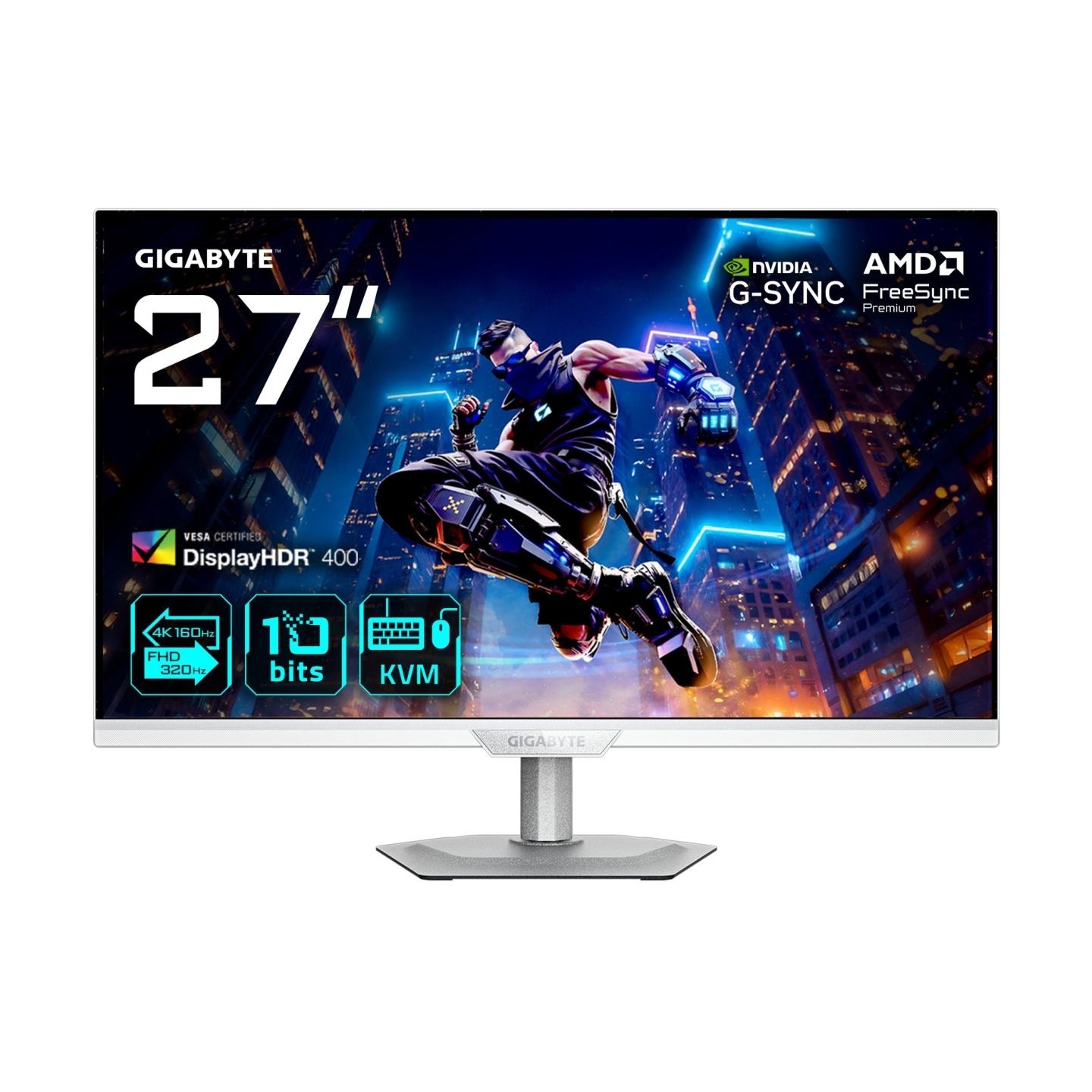 Gigabyte LCD Monitor|GIGABYTE|27 "|3840 x 2160 pixels|4K Ultra HD|Native aspect ratio 16:9|LED|Flat|M27UPICEEK