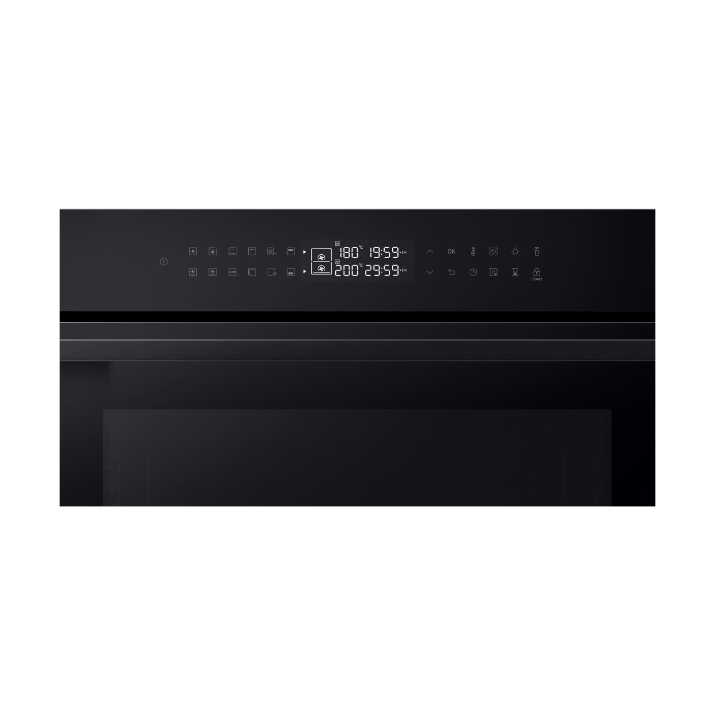 Samsung Oven NV7B4245VAK/U3, Black, Width 59.5 cm, Energy class A+ / NV7B4245VAK/U3
