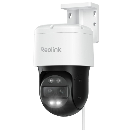 Reolink 4K Dual-Lens PoE Camera with Auto Tracking | TrackMix PoE | PTZ | 8 MP | 2.8mm/F1.6 | IP65 | H.264, H.265 | Micro SD, Ma
