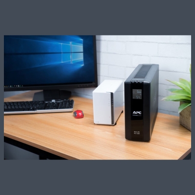 APC BACK UPS PRO BR 1600VA, 8 OUTLETS, AVR, LCD INTERFACE