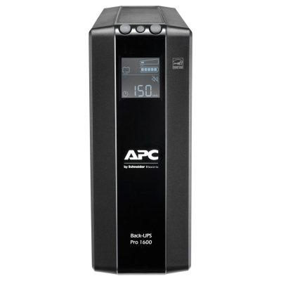 APC BACK UPS PRO BR 1600VA, 8 OUTLETS, AVR, LCD INTERFACE