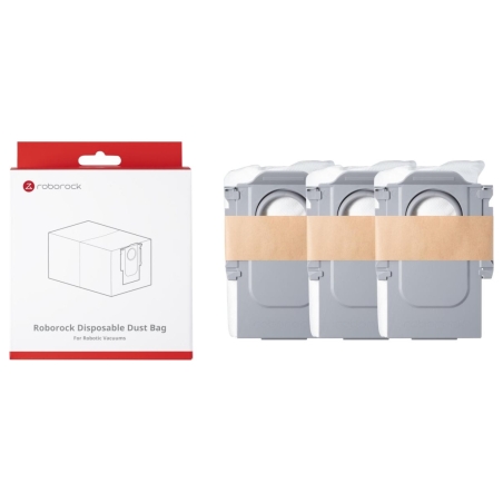 Roborock Vacuum Cleaner Accessory|ROBOROCK|Disposable Dust bag|For Qrevo/Qrevo MaxV/S8 MaxV Ultra/Qrevo S/Qrevo Pro/Qrevo Plus/Q