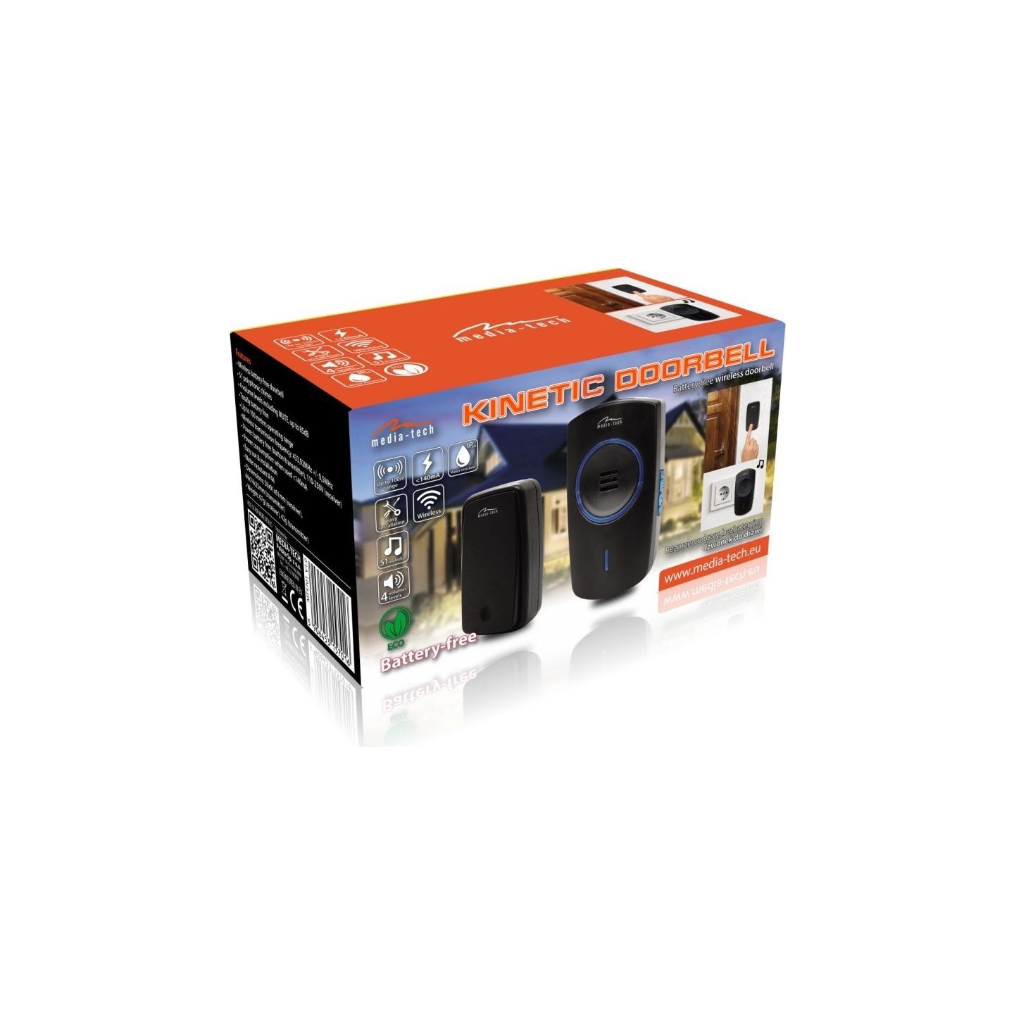 Media-Tech MT5701 Kinetic Doorbell