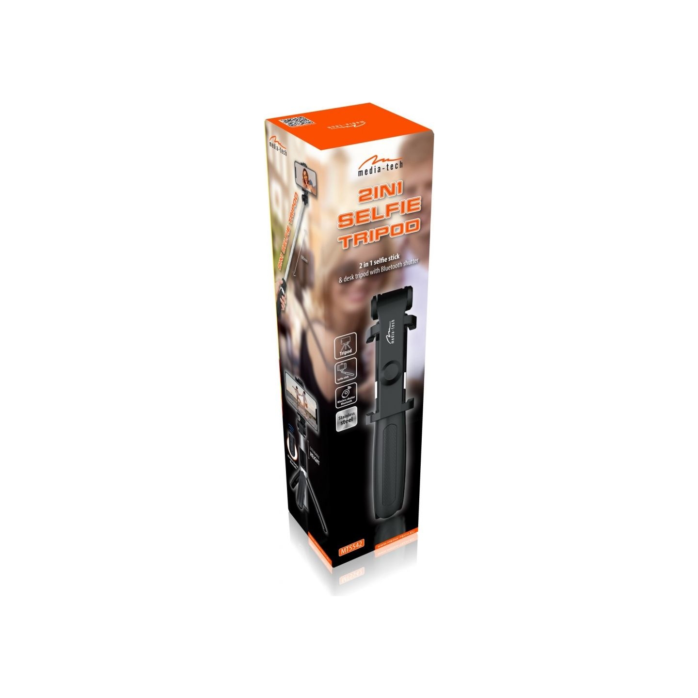 Media-Tech MT5542 2in1 Selfie Tripod